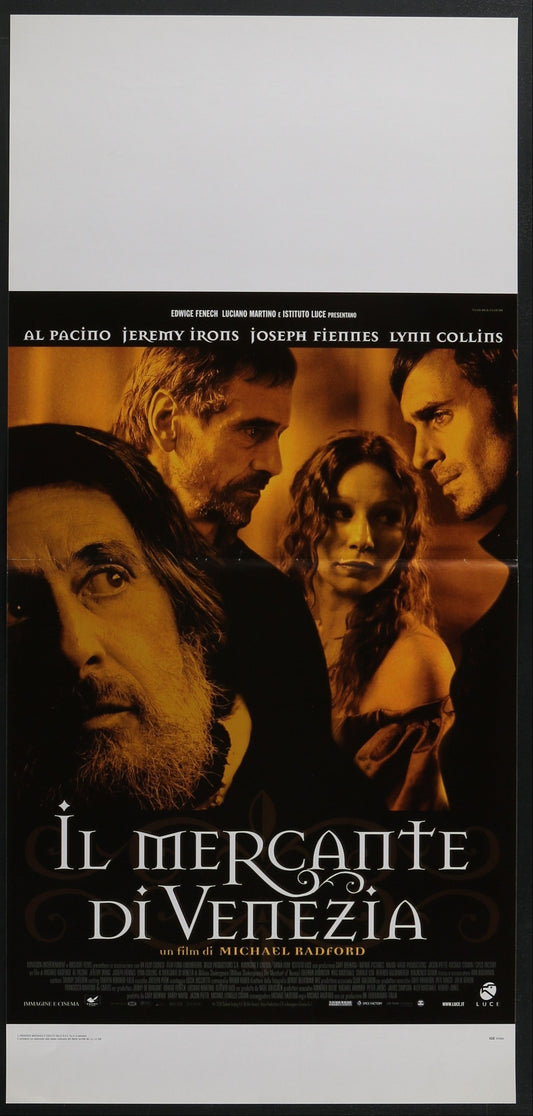The Merchant Of Venice (2004) Original Italian Locandina Movie Poster