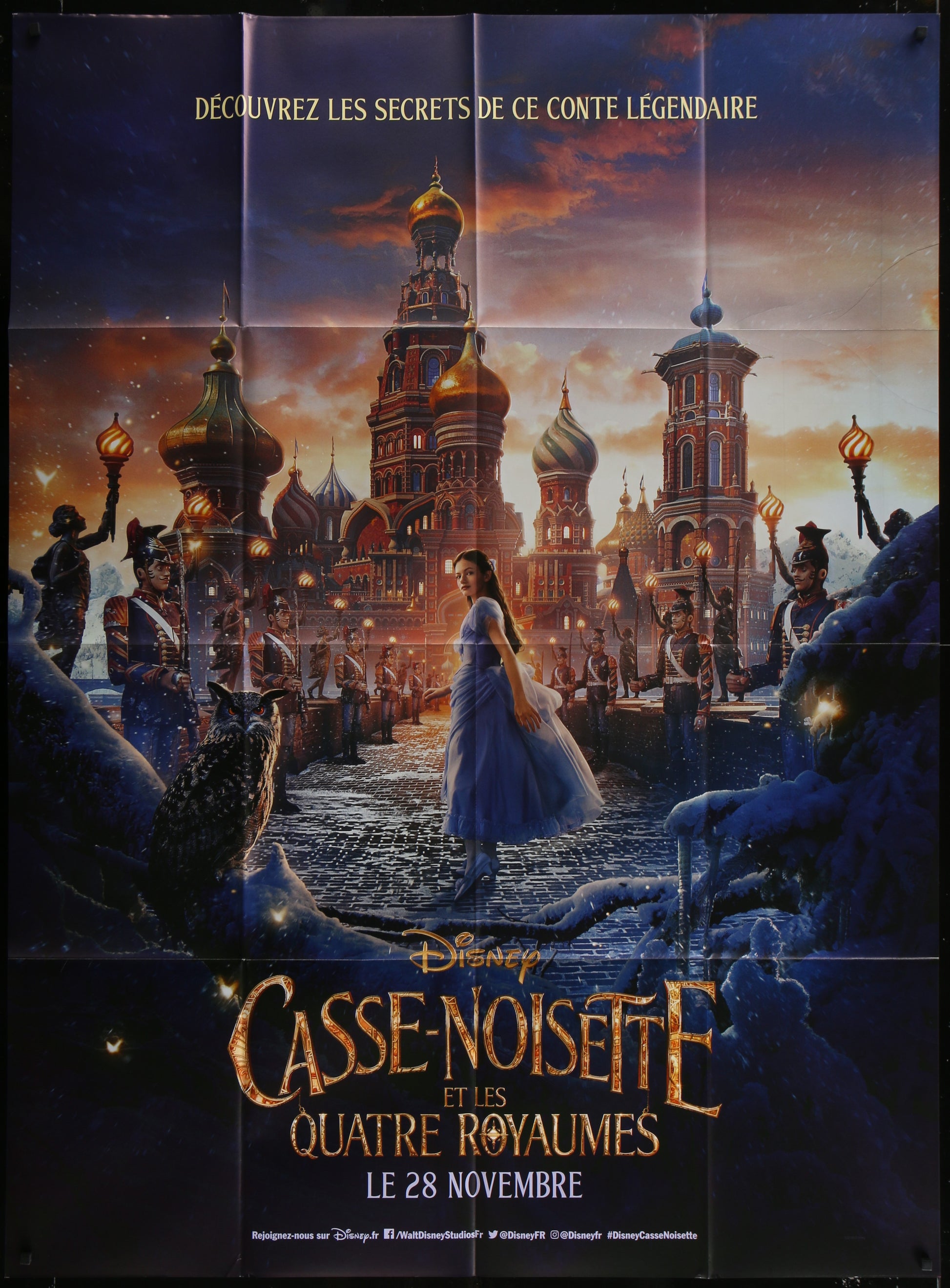 The Nutcracker and the Four Realms (2018) Original French Grande Movie Poster 120 x 160 cm
