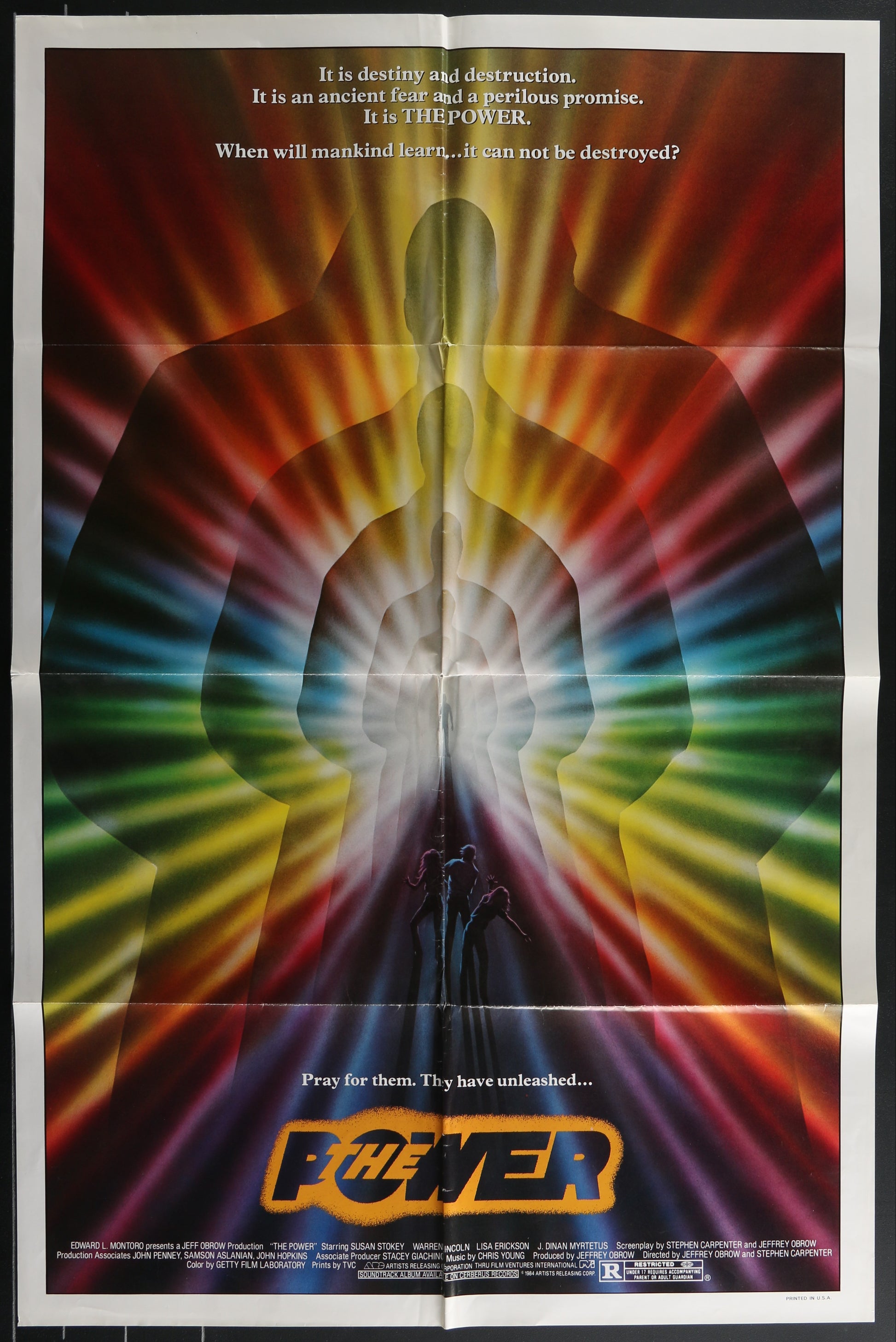 The Power (1984) Original US One Sheet Movie Poster