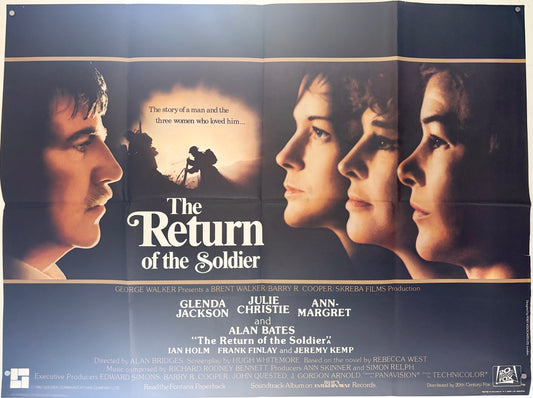 The Return of the Soldier (1982) Original UK Quad Movie Poster