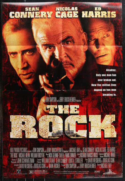 The Rock (1996) Original US One Sheet Movie Poster 27 x 40