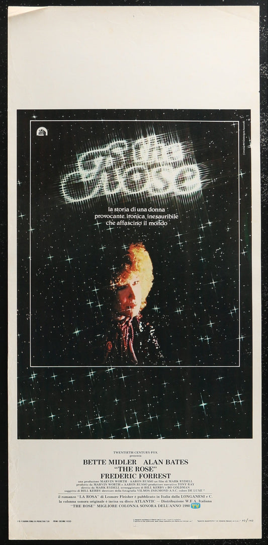 The Rose (1979) Original Italian Locandina Movie Poster 34 x 70 cm