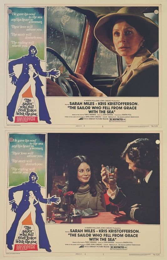 The Sailor Who Fell from Grace with the Sea (1976) x7 US Lobby Cards