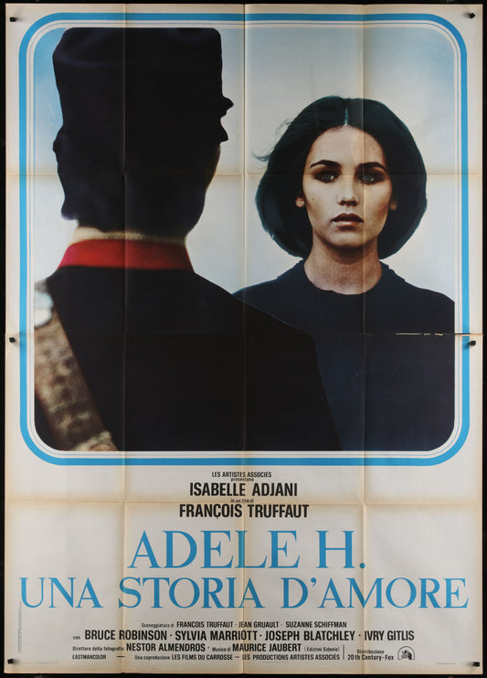 The Story of Adele H. (1975) Original Italian Two-Panel Movie Poster 55 x 78