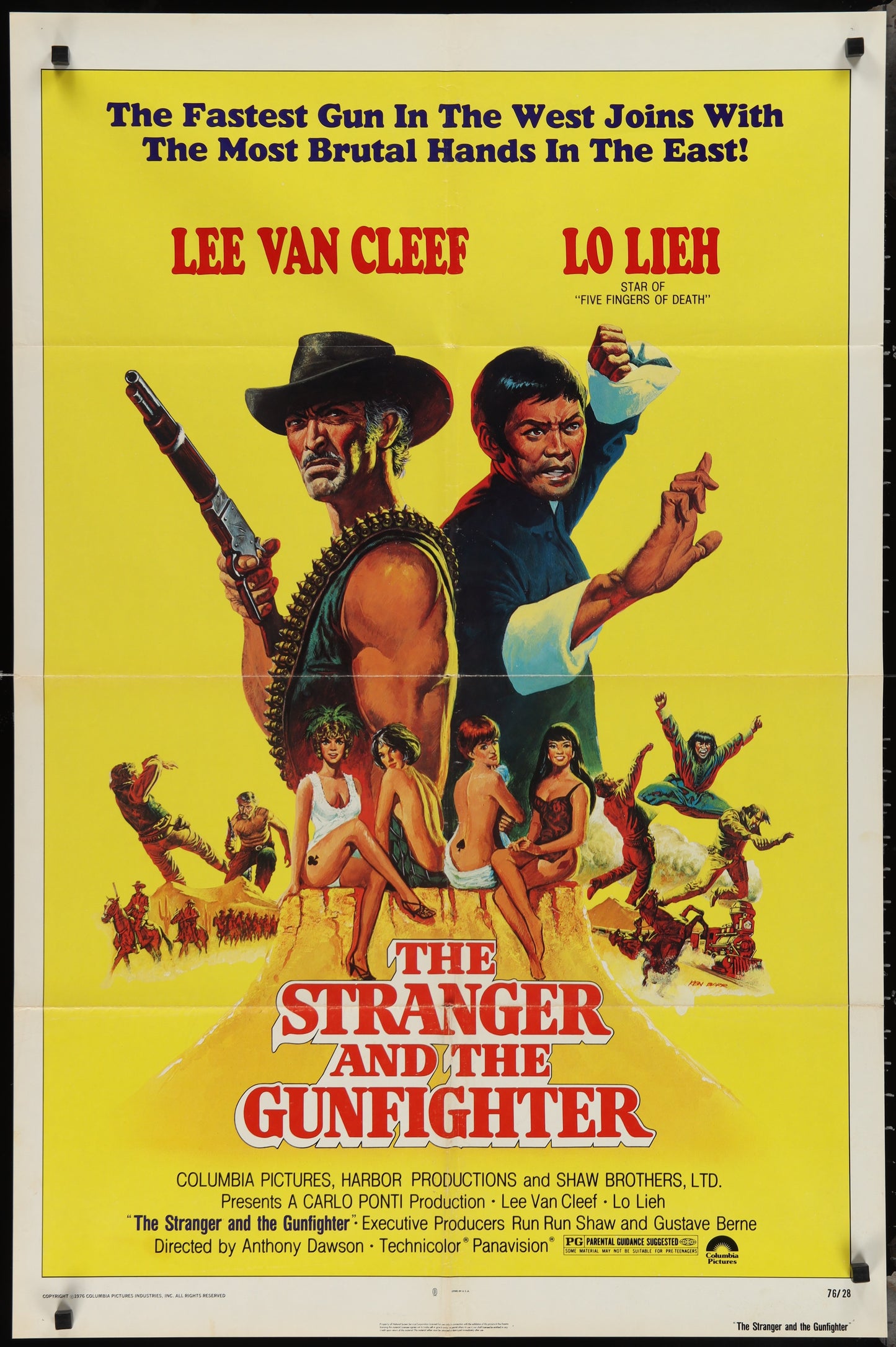 The Stranger And The Gunfighter (1976) Original US One Sheet Movie Poster