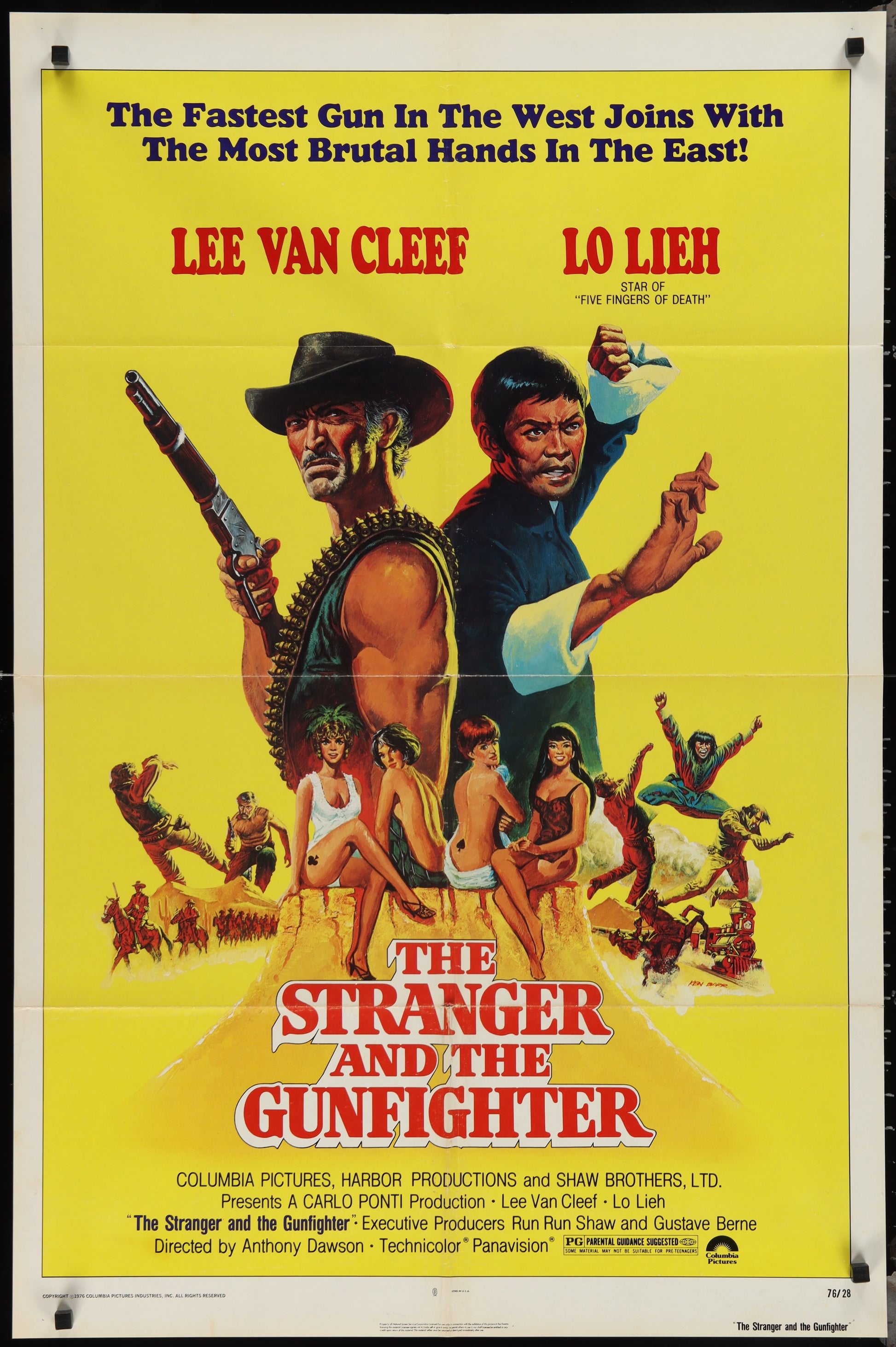 The Stranger And The Gunfighter (1976) Original US One Sheet Movie Poster