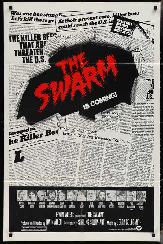 The Swarm (1978) Original US One Sheet Movie Poster