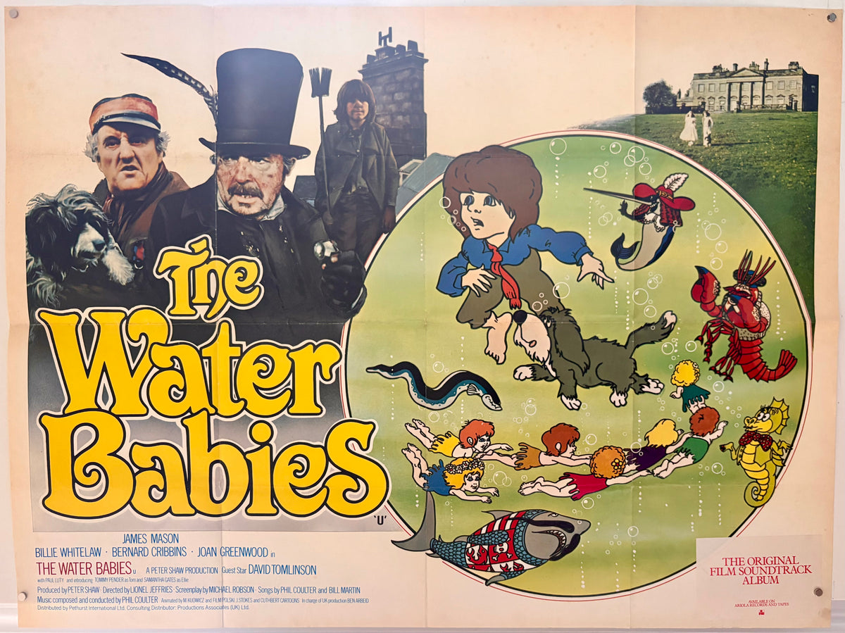 The Water Babies (1978) Original UK Quad Movie Poster