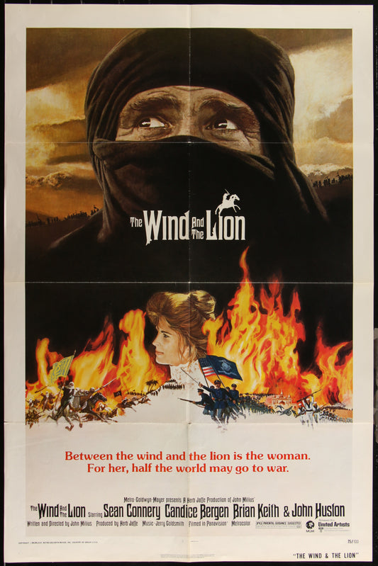 The Wind And The Lion (1975) Original US One Sheet Movie Poster