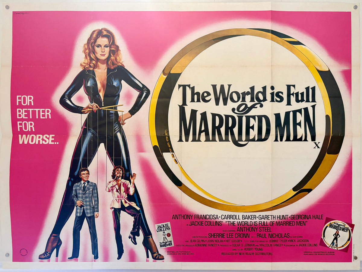 The World Is Full of Married Men (1979) Original UK Quad Movie Poster