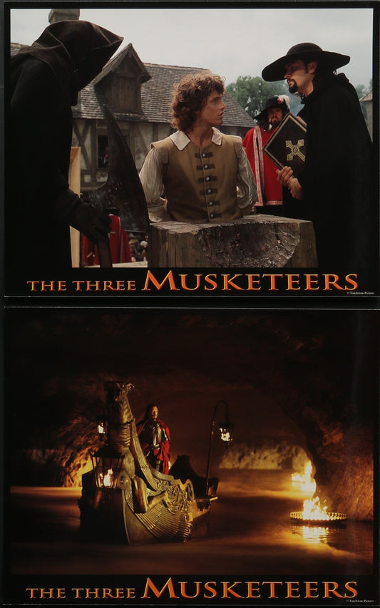 The Three Musketeers (1993) Original US Lobby Cards x 8