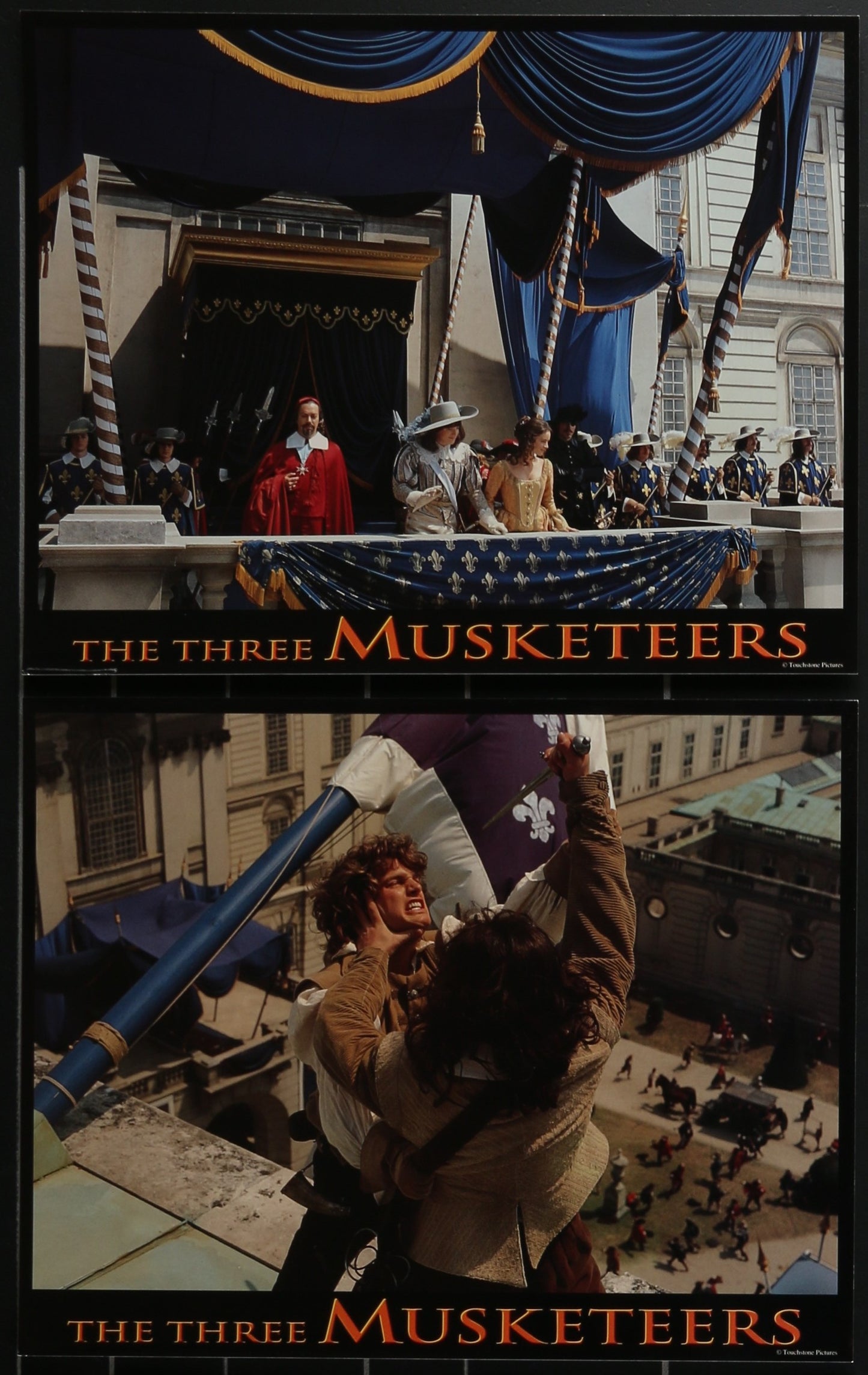 The Three Musketeers (1993) Original US Lobby Cards x 8