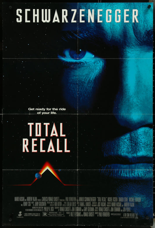 Total Recall (1990) Original US One Sheet Movie Poster