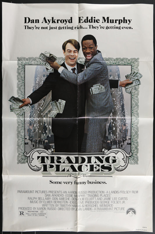 Trading Places (1983) Original US One Sheet Movie Poster