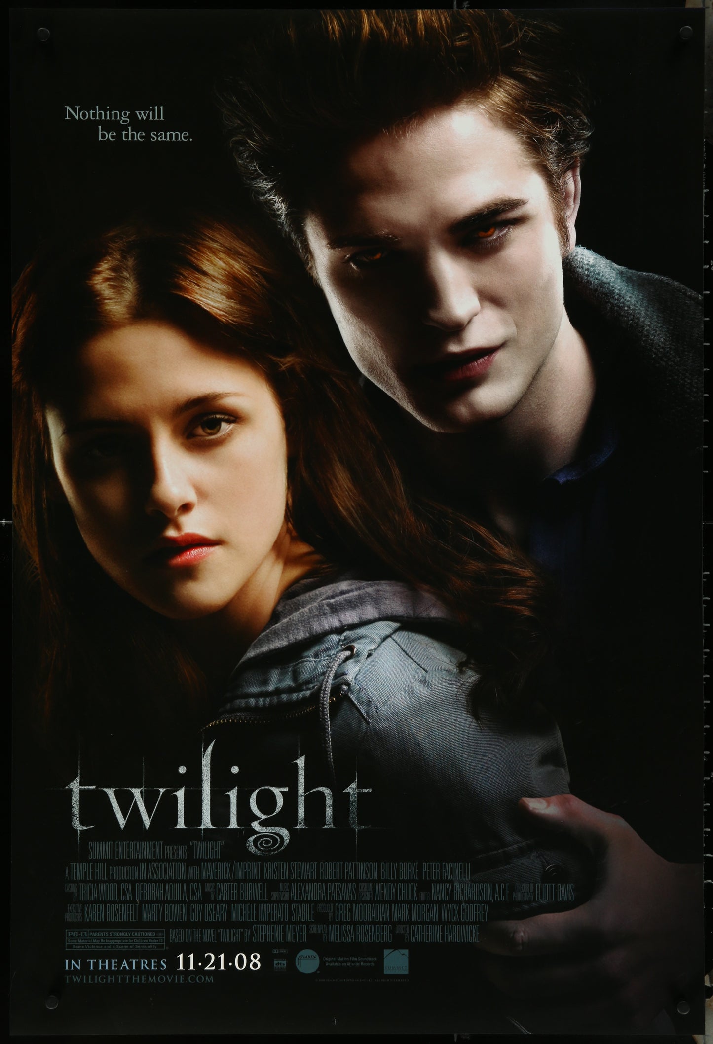 Twilight (2008) Original US One Sheet Movie Poster