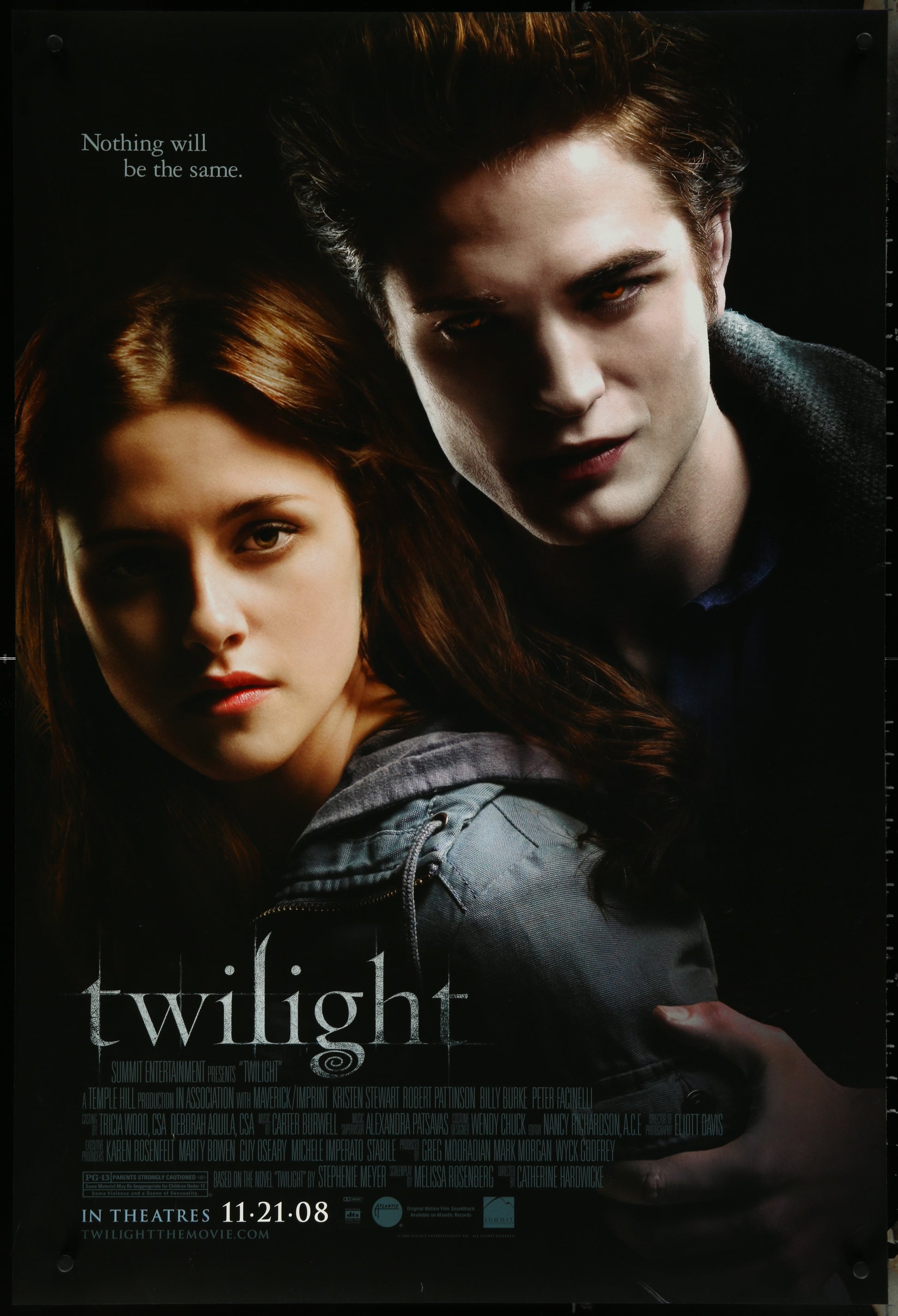 Twilight (2008) Original US One Sheet Movie Poster