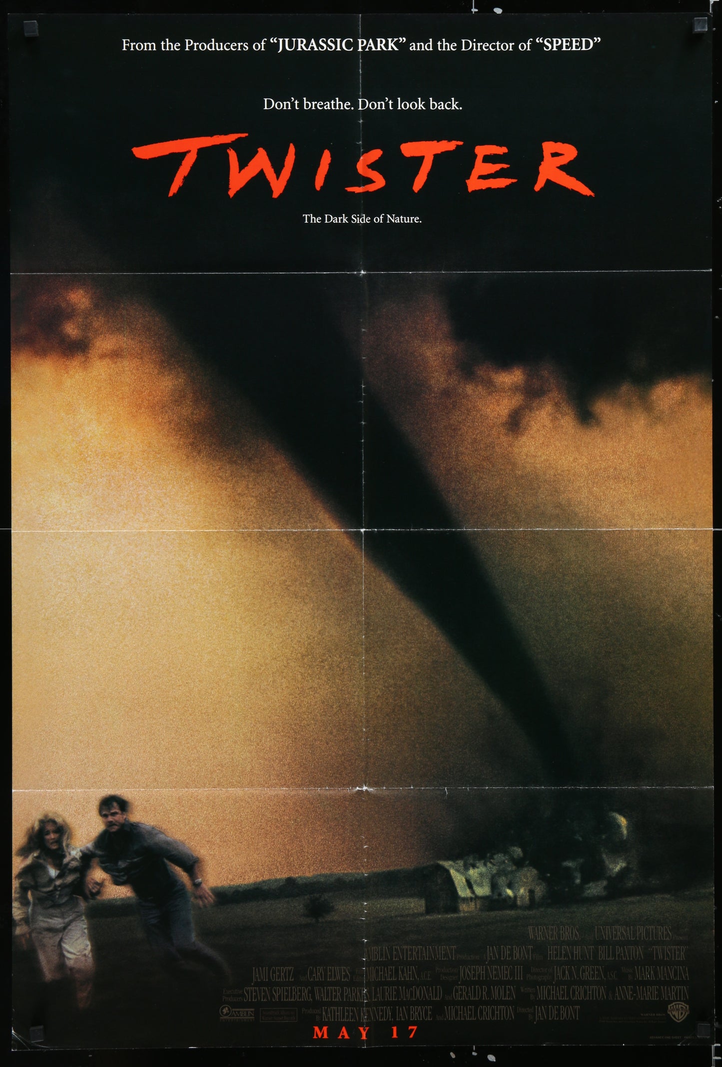 Twister (1996) Original US One Sheet Movie Poster