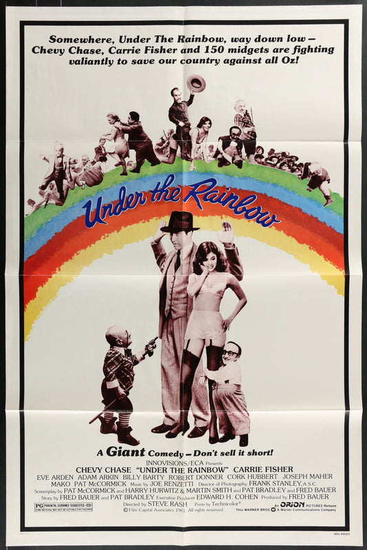 Under The Rainbow (1981) Original US One Sheet Movie Poster