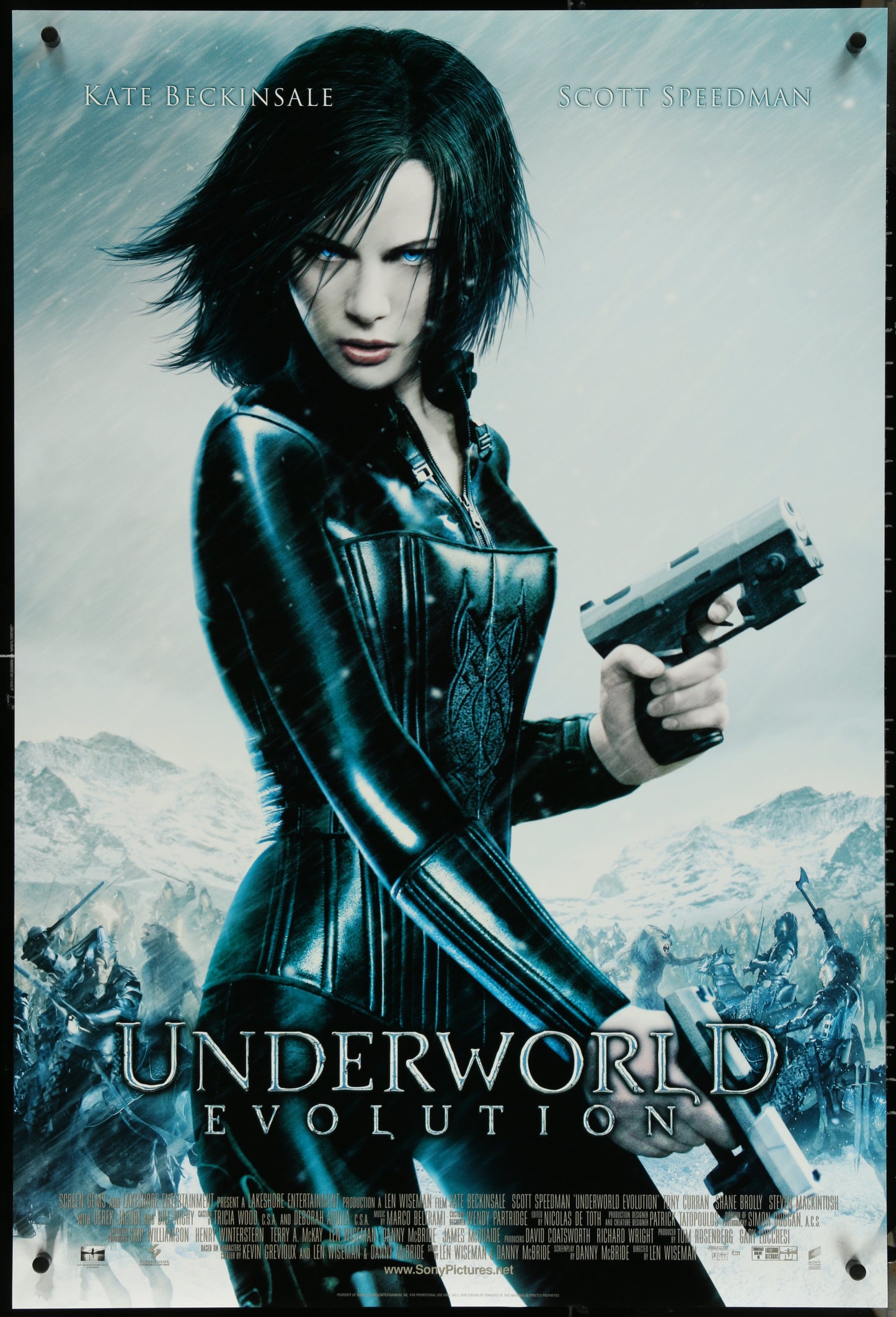 Underworld Evolution (2006) Original US One Sheet Movie Poster 27 x 40
