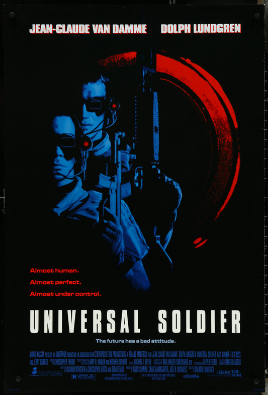 Universal Soldier (1992) Original US One Sheet Movie Poster