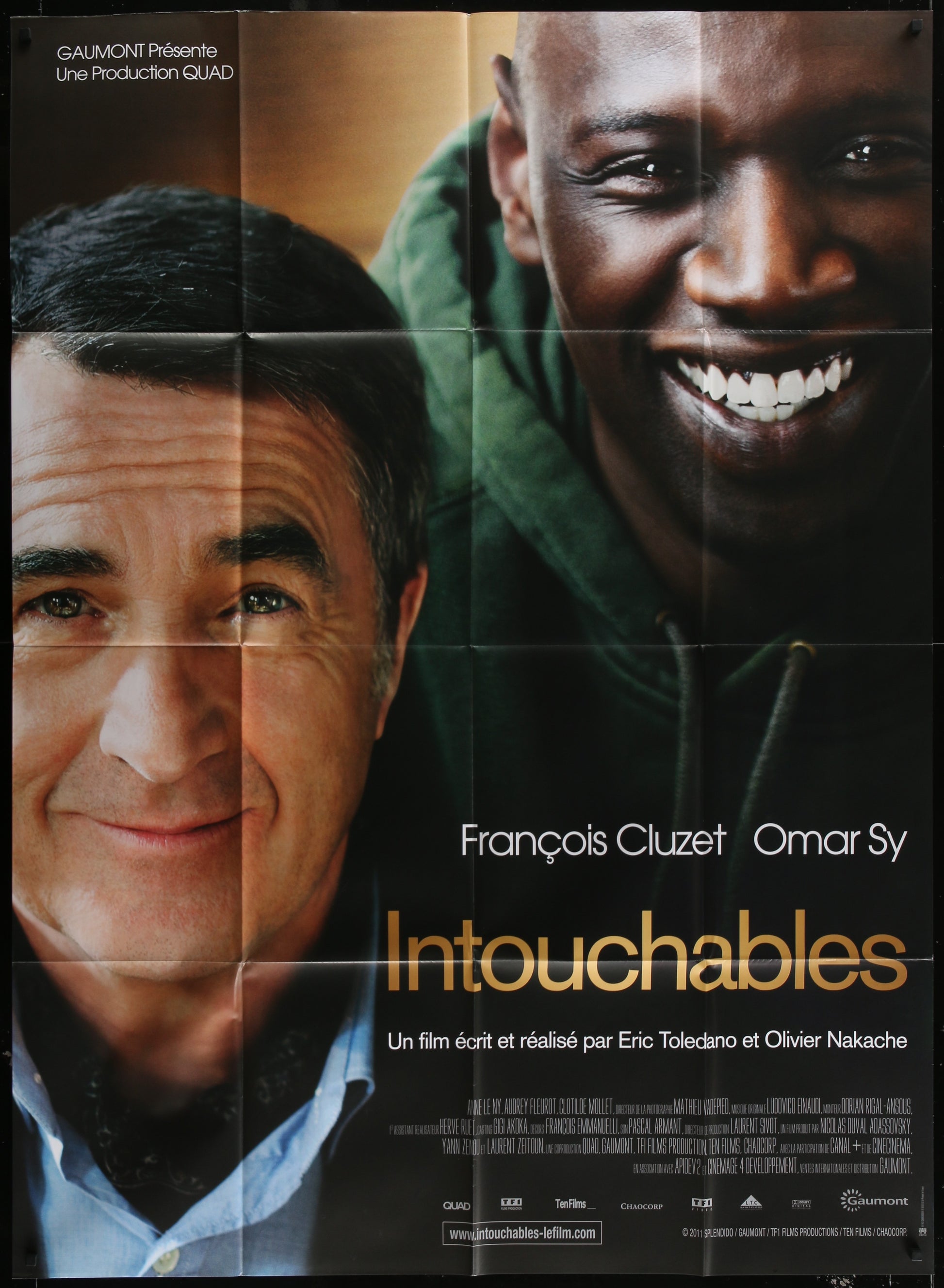 Untouchable (2012) Original French Grande Movie Poster 116 x 157 cm