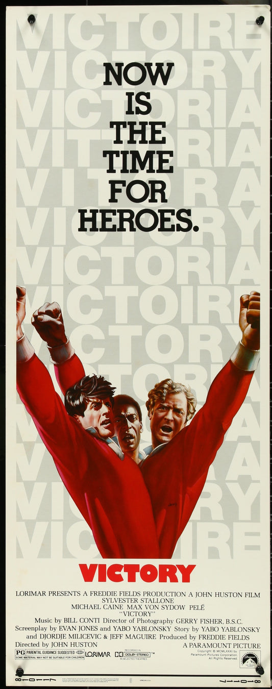 Victory (1981) Original US One Sheet Movie Poster - Escape To Victory