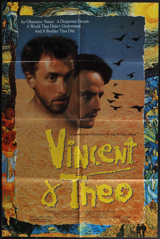 Vincent & Theo (1990) Original US One Sheet Movie Poster