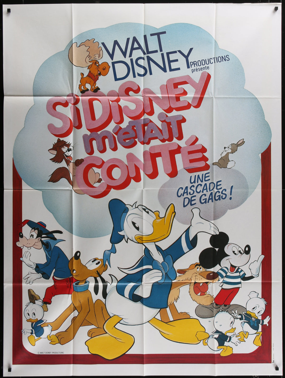 Walt Disney's 50th Anniversary Show (1973) French Grande Movie Poster