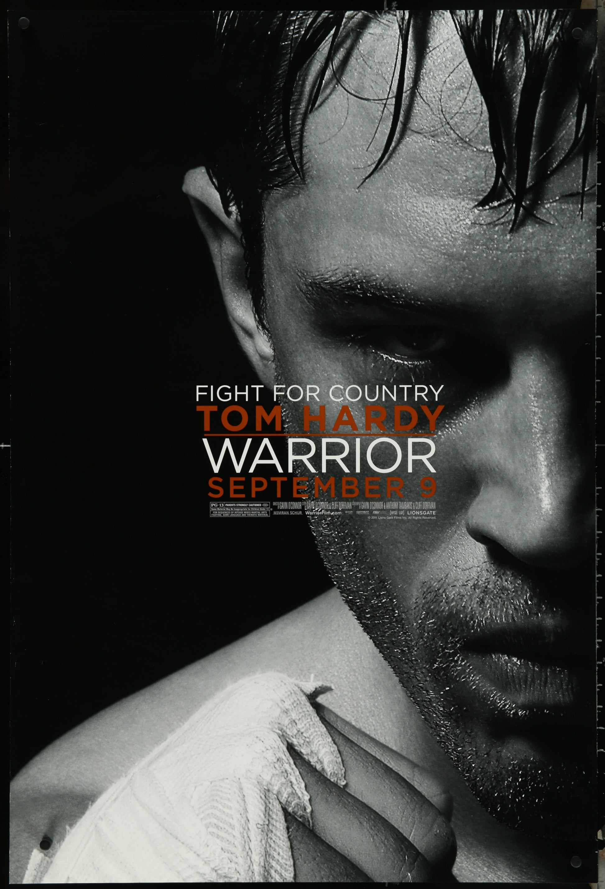 Warrior (2011) Original US One Sheet Movie Poster