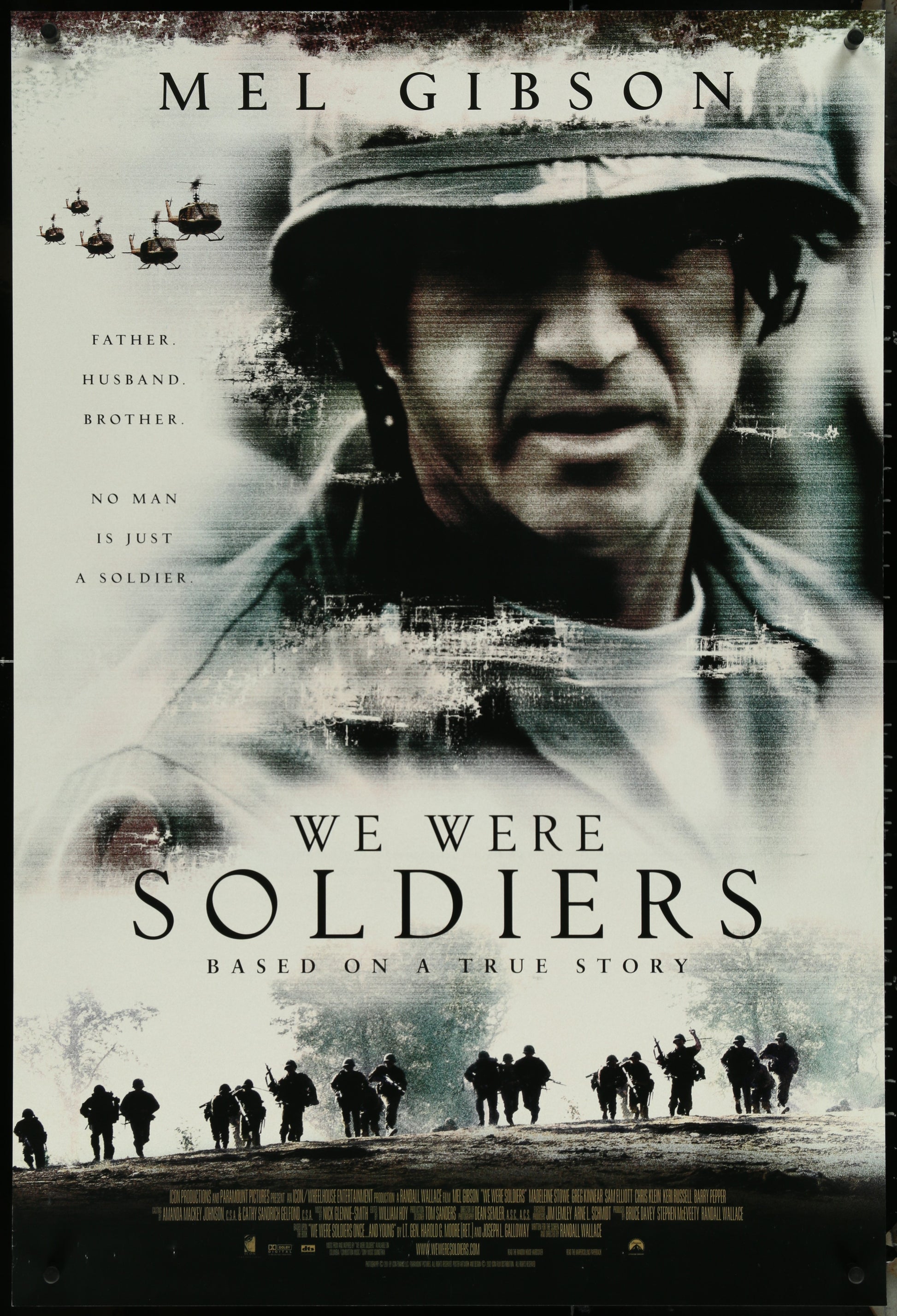 We Were Soldiers (2002) Original US One Sheet Movie Poster 27 x 40