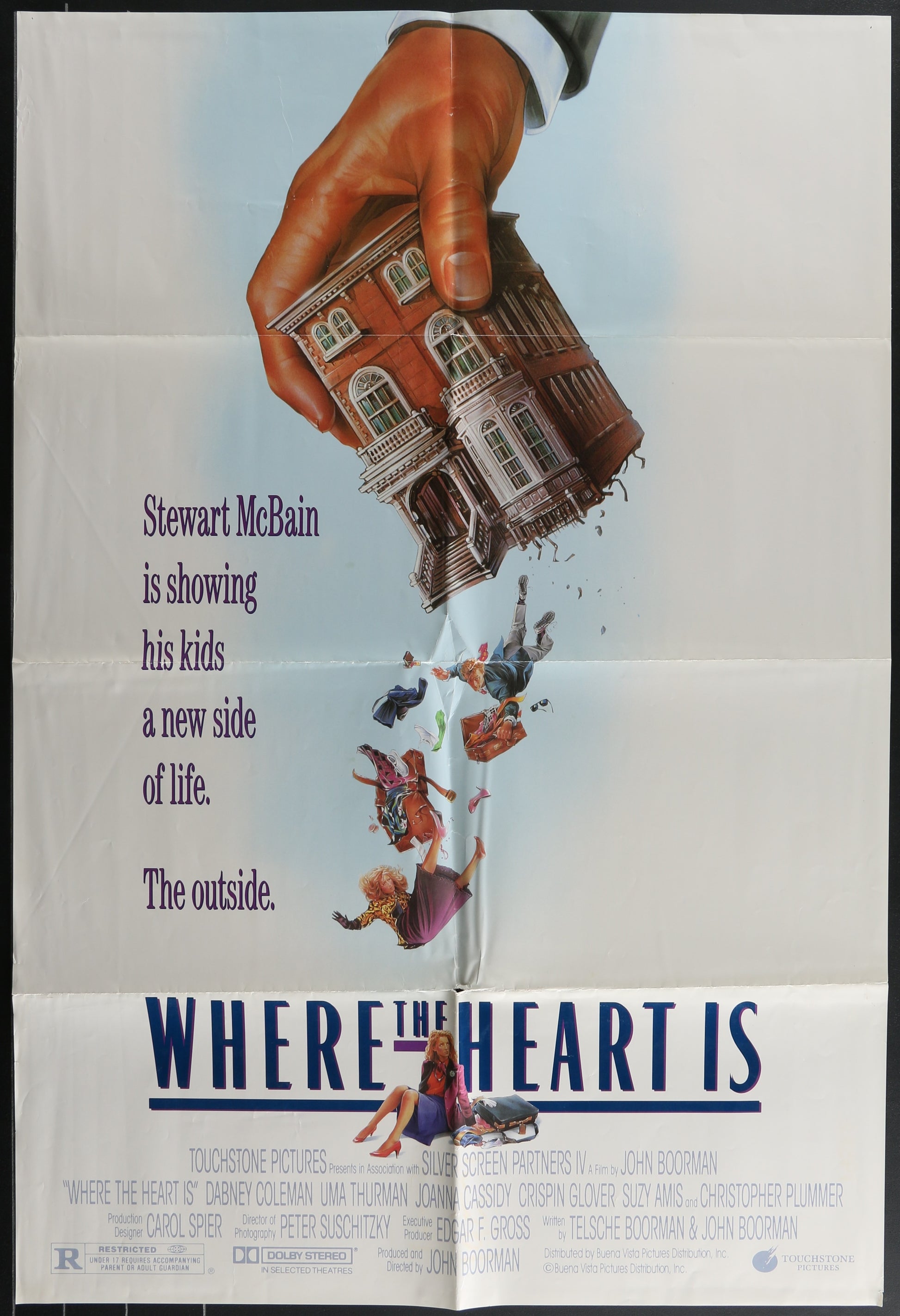 Where The Heart Is (1990) Original US One Sheet Movie Poster