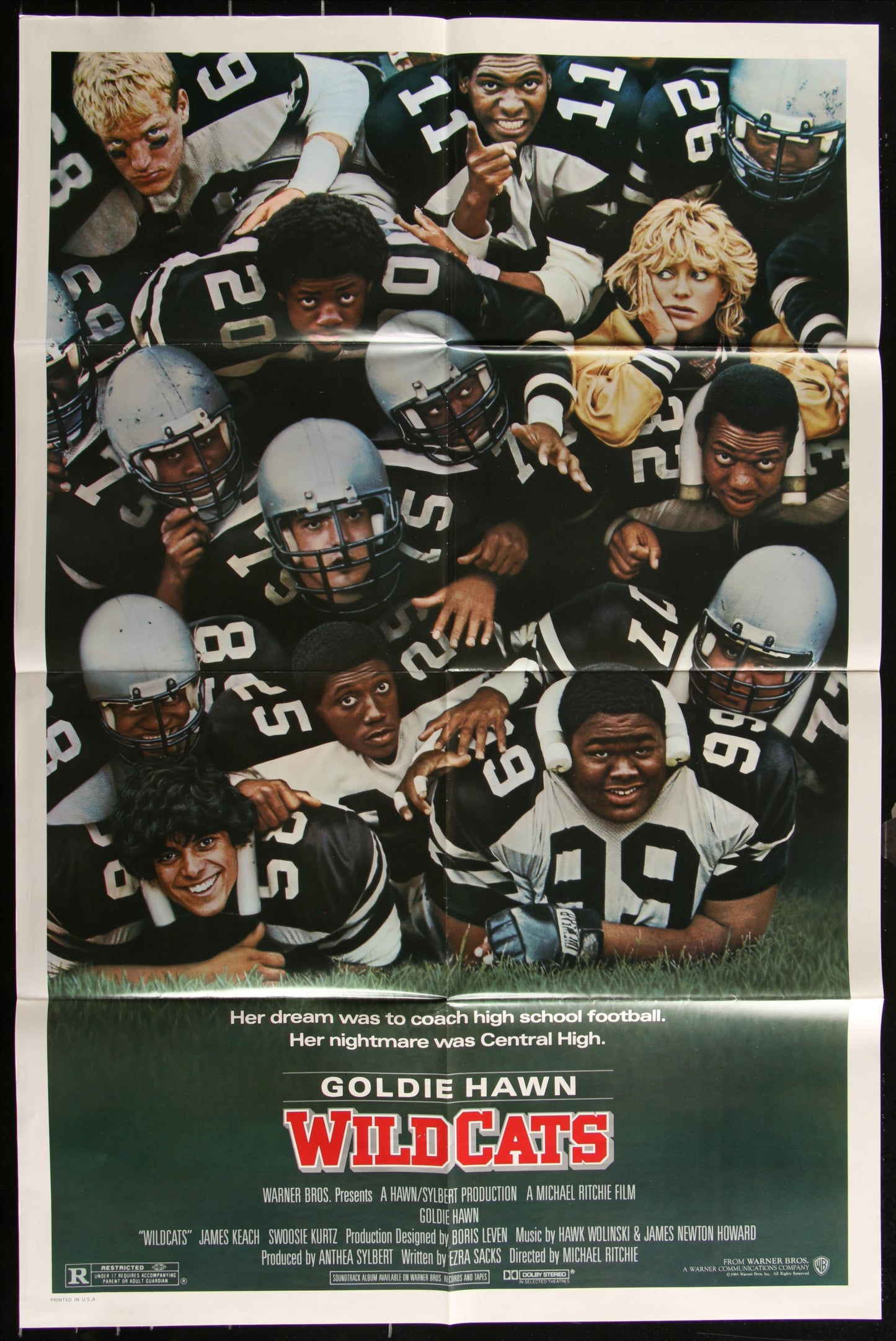 Wild Cats (1986) Original US One Sheet Movie Poster