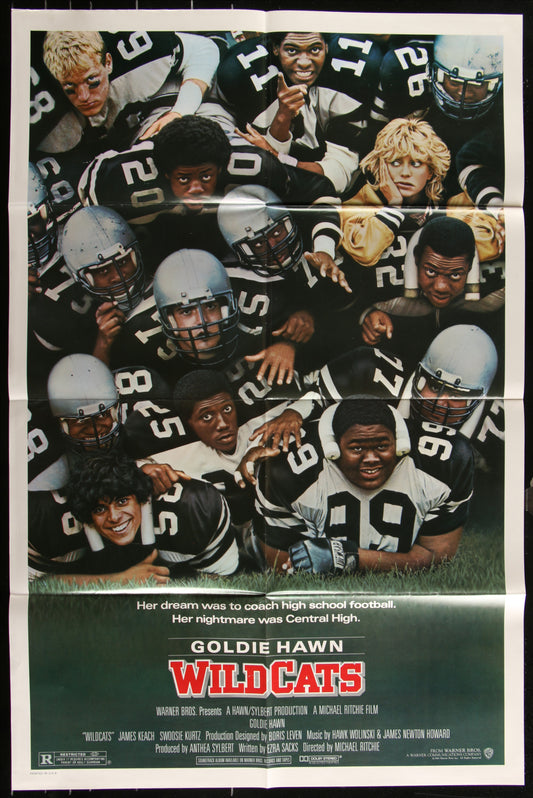 Wild Cats (1986) Original US One Sheet Movie Poster