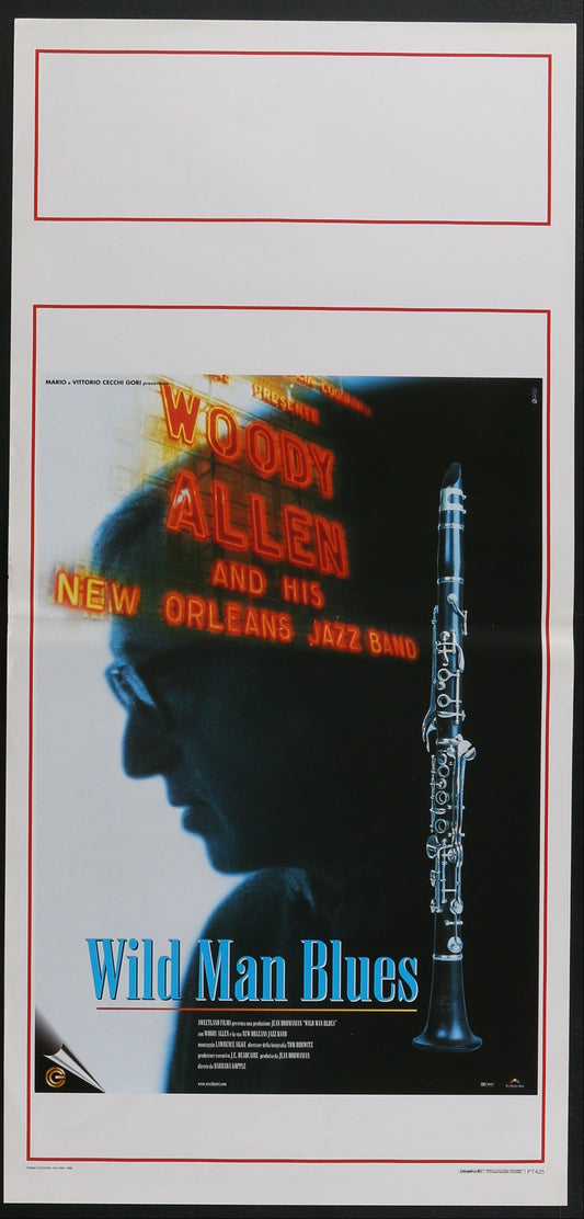 Wild Man Blues (1998) Original Italian Locandina Movie Poster