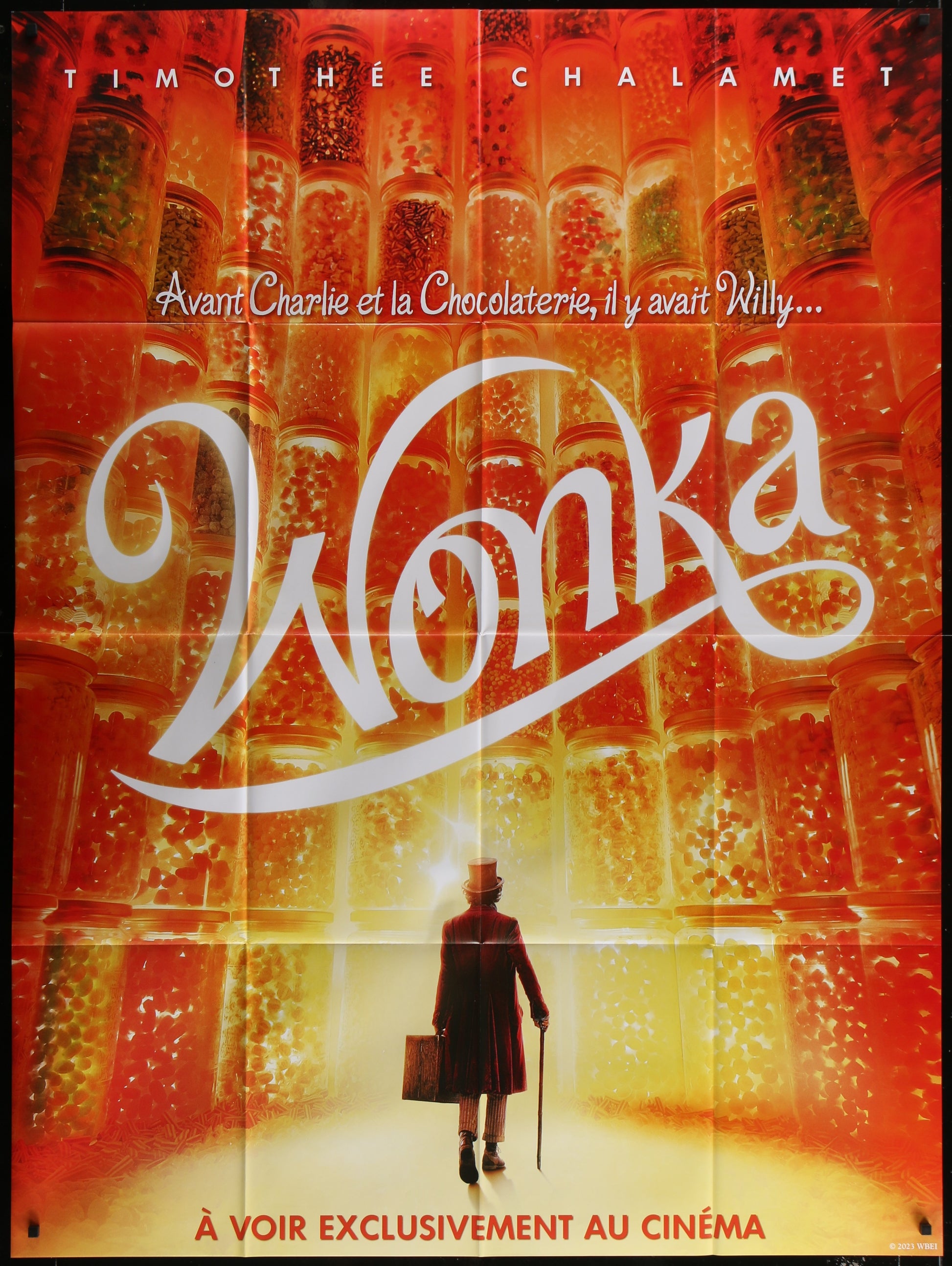 Wonka (2023) Original French Grande Movie Poster 120 x 160 cm
