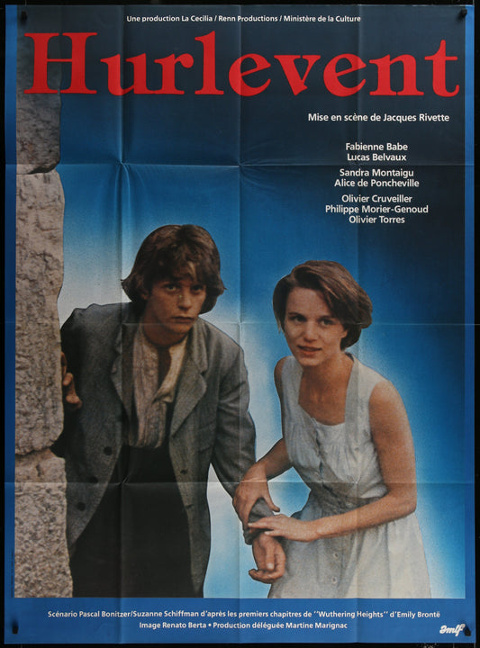 Wuthering Heights (1985) Original French Grande Movie Poster