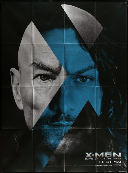 X-Men: Days of Future Past (2014) Original French Grande Teaser Movie Poster 118 x 159 cm