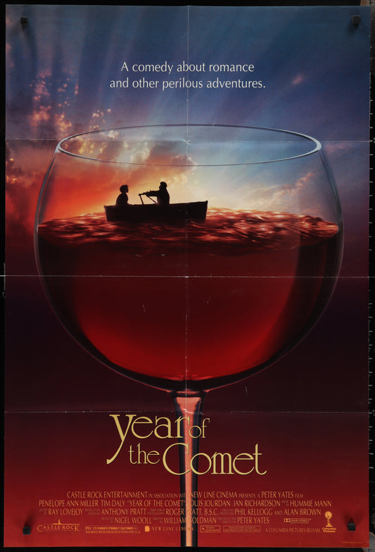 Year of the Comet (1992) Original US One Sheet Poster 27x40