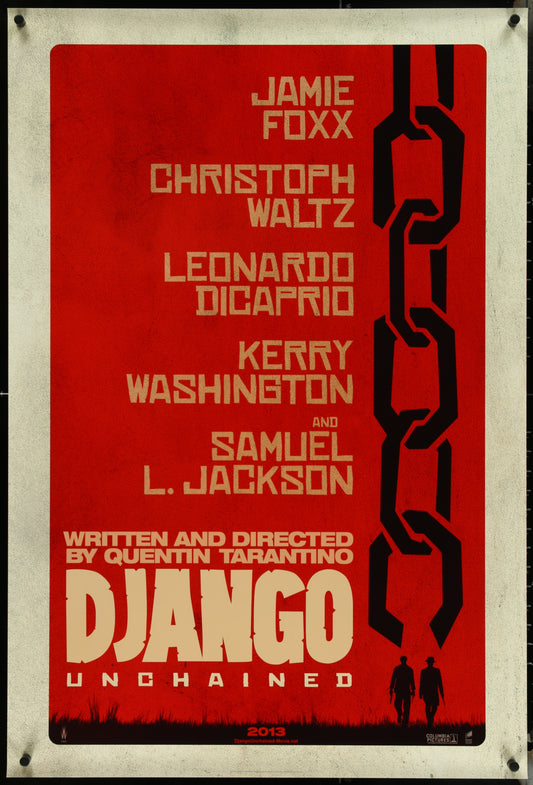 Django Unchained (2012) Original US One Sheet Movie Poster