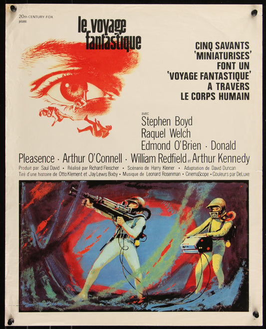 Fantastic Voyage (1967) Original French 'Petite' Movie Poster