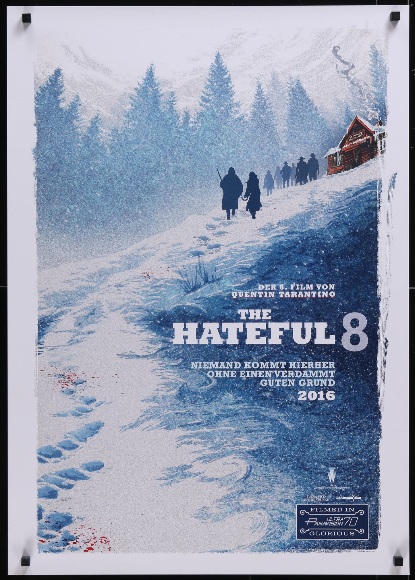 The Hateful 8 (2015) Original; German A1 Movie Poster