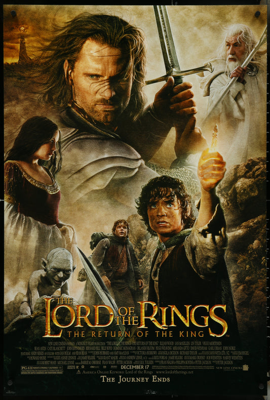 Lord Of The Rings: The Return Of The King (2003) Original US One Sheet Movie Poster