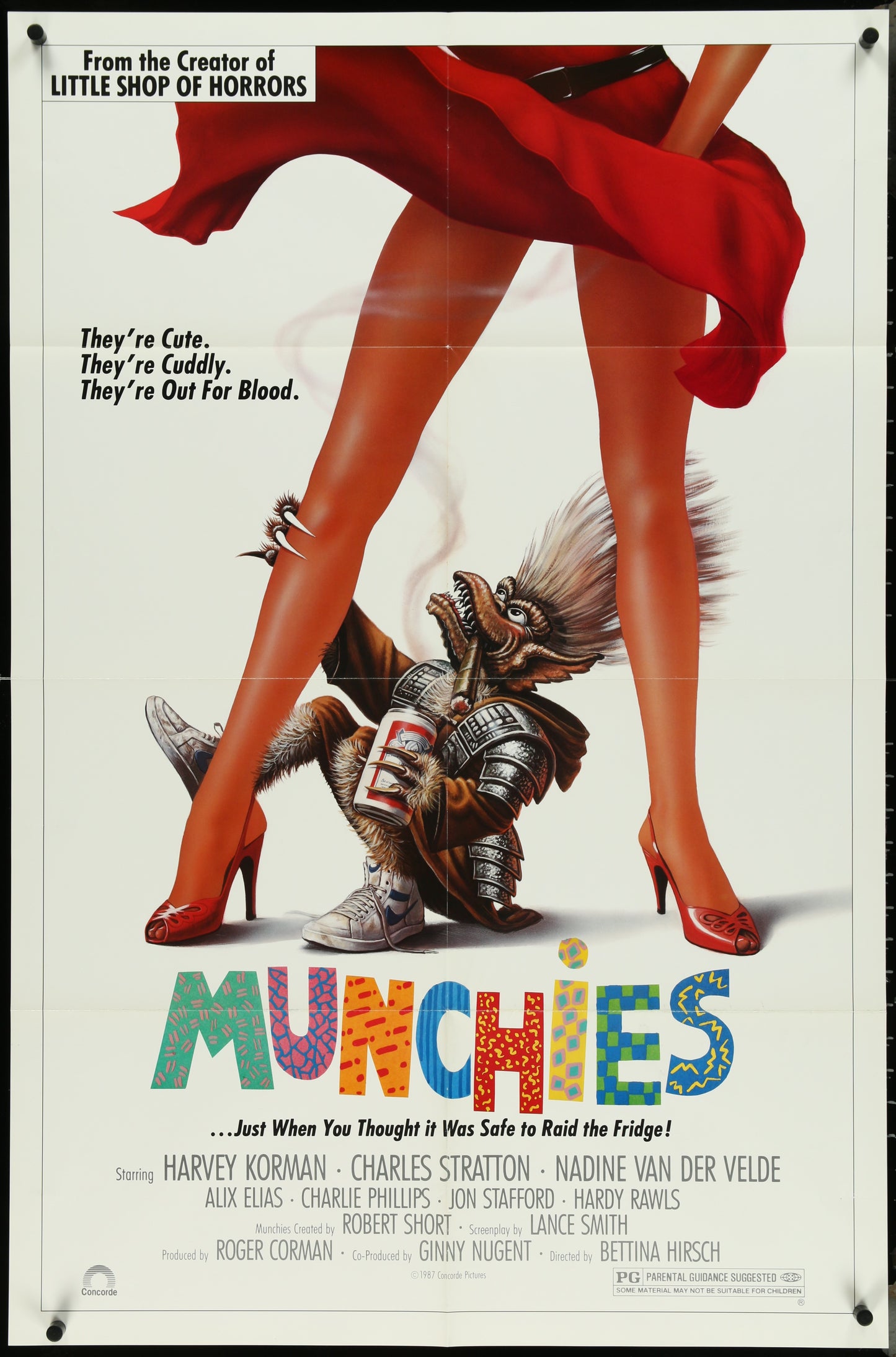 Munchies (1987) Original US One Sheet Movie Poster