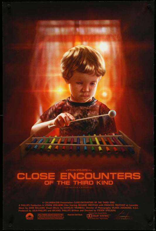 Close Encounters Of The Third Kind (1977) Art Print By Casey Callender