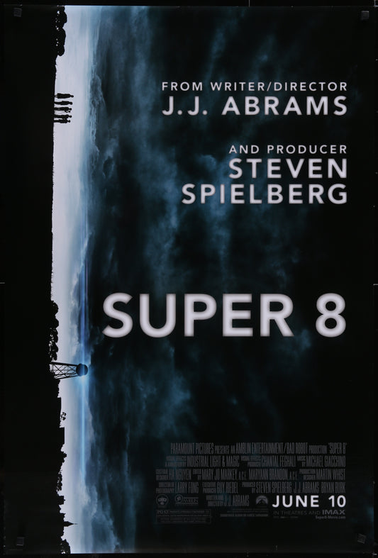 Super 8 (2011) Original US Advance One Sheet Movie Poster