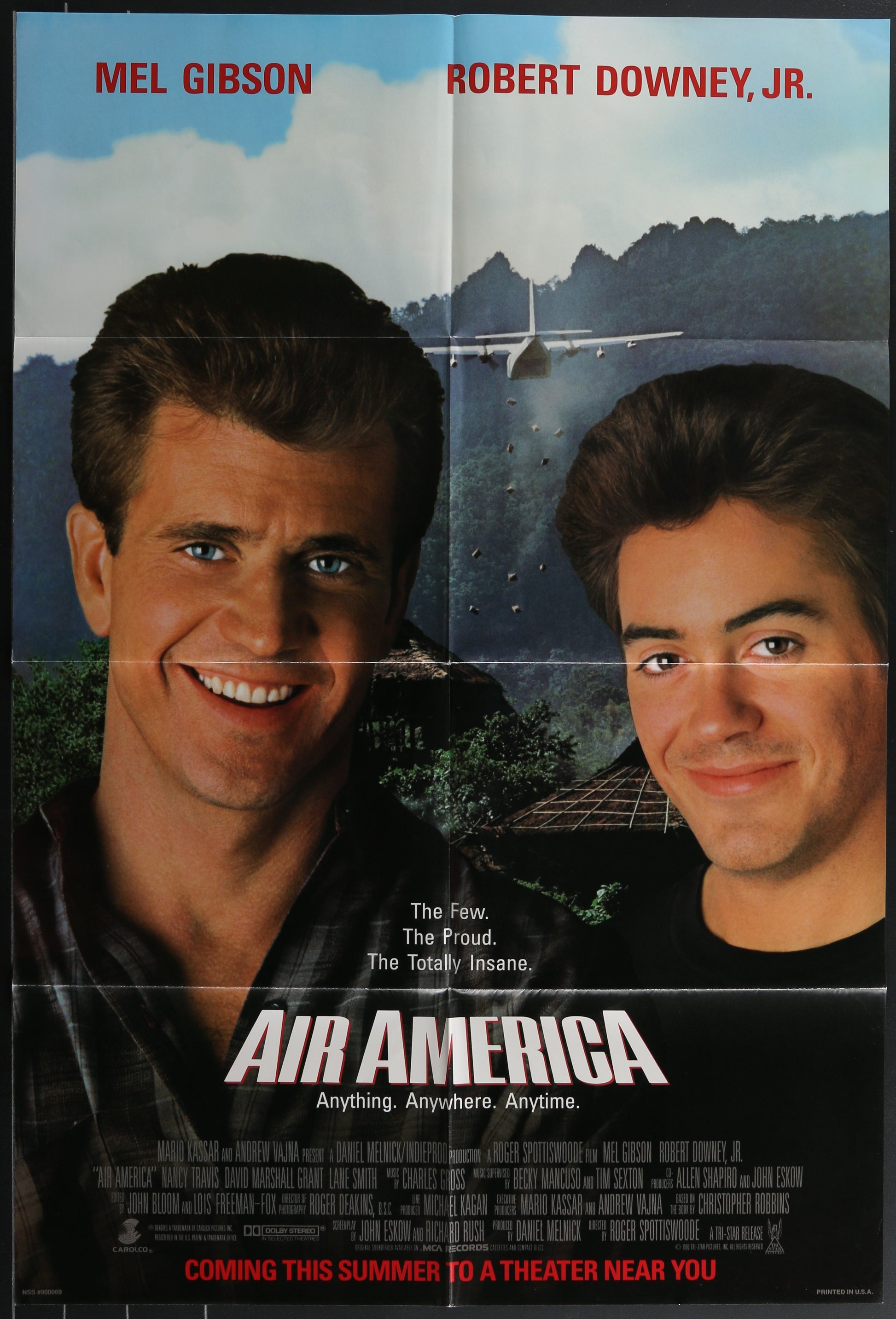 Air America (1990) Original US One Sheet Movie Poster