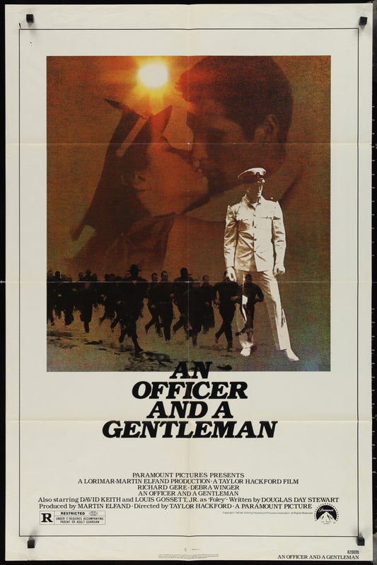 An Officer And A Gentleman (1982) Original US One Sheet Movie Poster