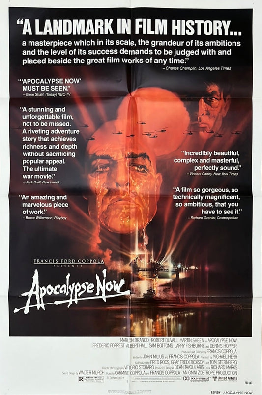 Apocalypse Now Original US One Sheet Cinema Poster