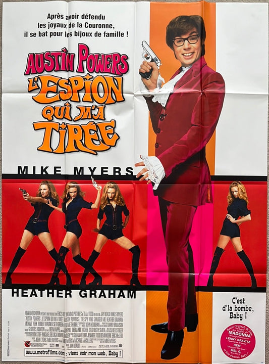 Auction Powers The Spy Who Shagged Me Original French Cinema Poster