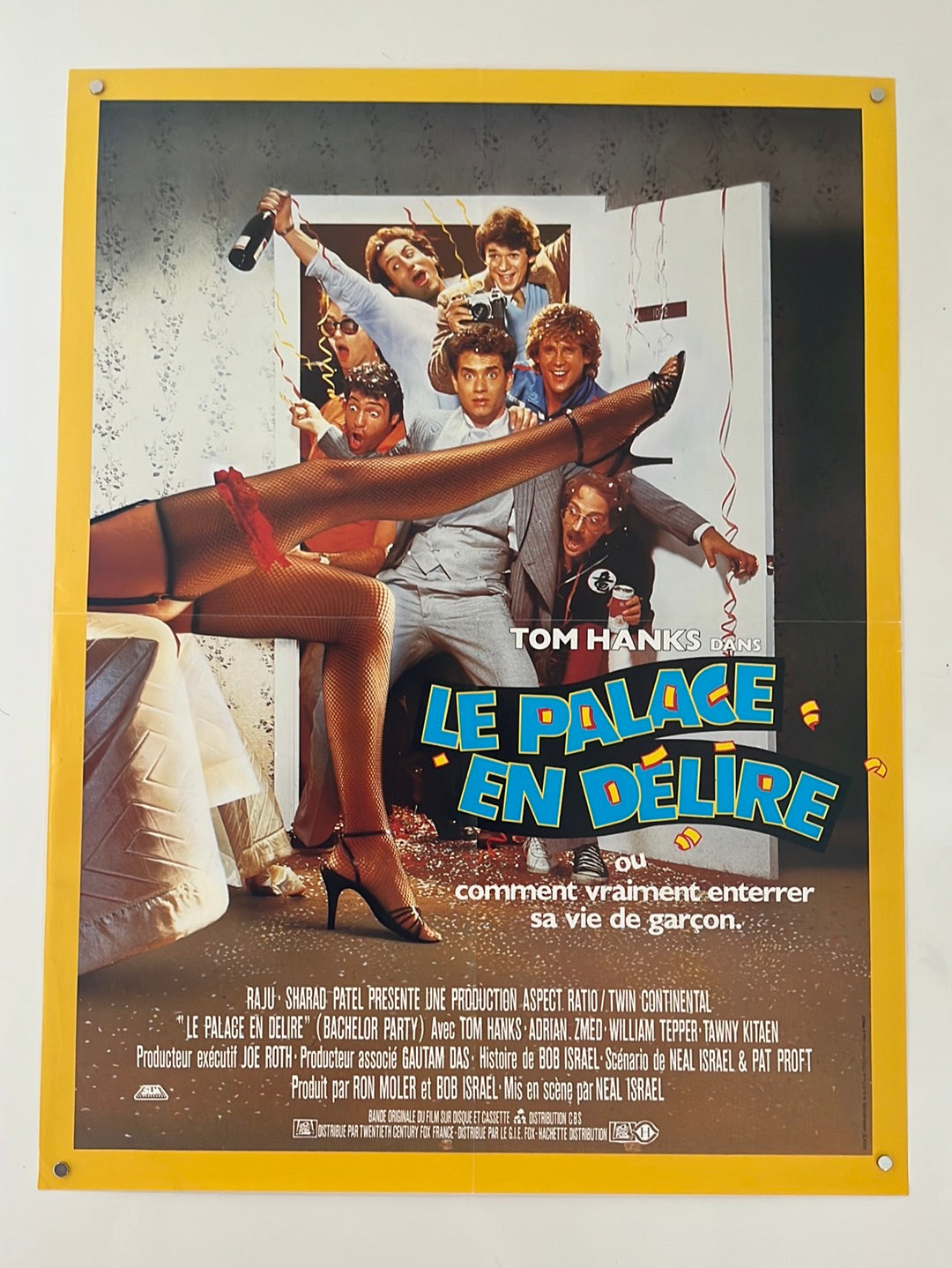 Bachelor Party - Le Palace En Delire (1984) Original French Affiche Cinema Poster